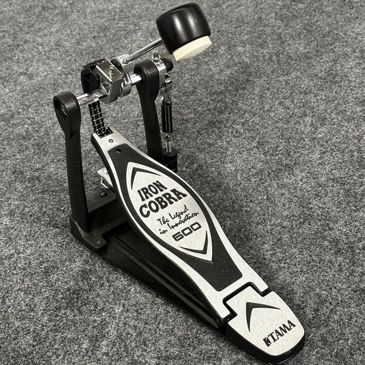 Used Tama Iron Cobra 600 Single Bass Drum Pedal - Very Good - Drum Center Of Portsmouth