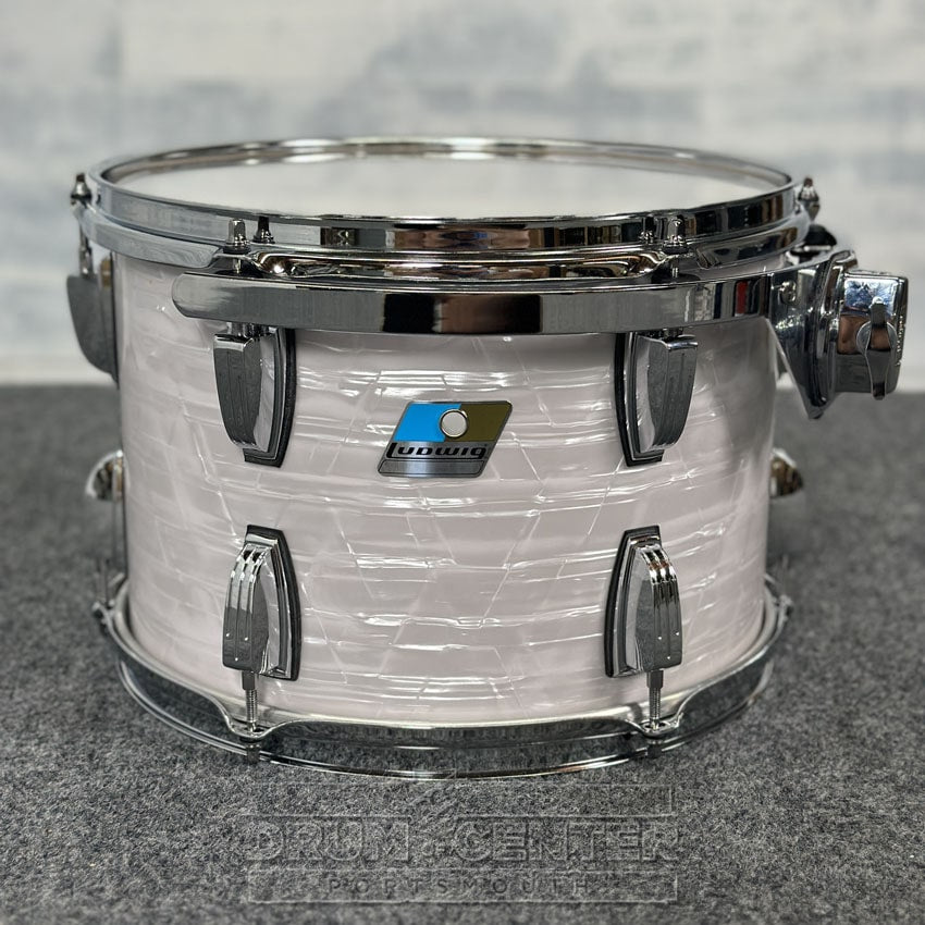 Ludwig Classic Maple "Super 70's" Tom 13x9 70s White Marine Pearl w/Vibraband - DCP Exclusive! - Drum Center Of Portsmouth