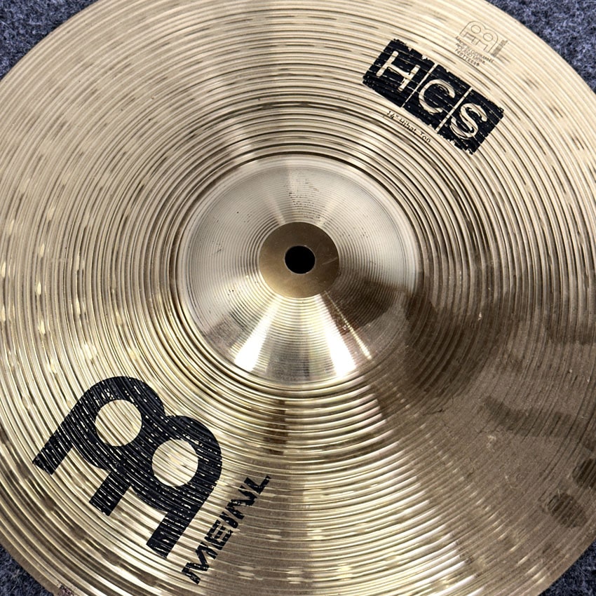 Used Meinl HCS Hi Hat Cymbals 14" - Good - Drum Center Of Portsmouth