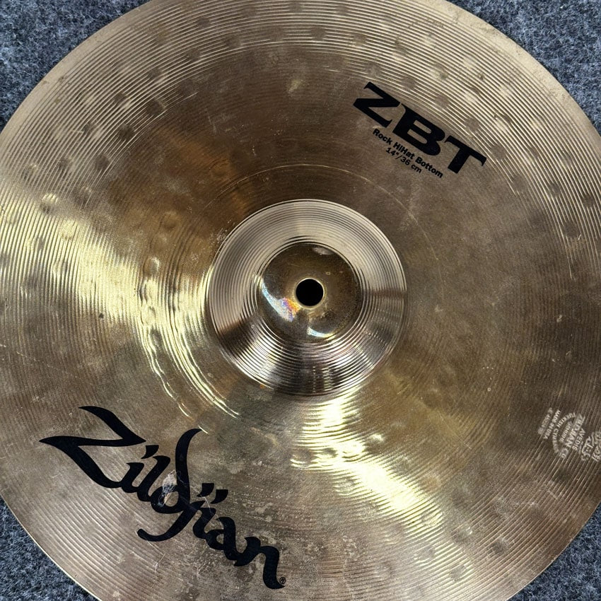 Used Zildjian ZBT Rock Hi Hat Cymbals 14" - Good - Drum Center Of Portsmouth