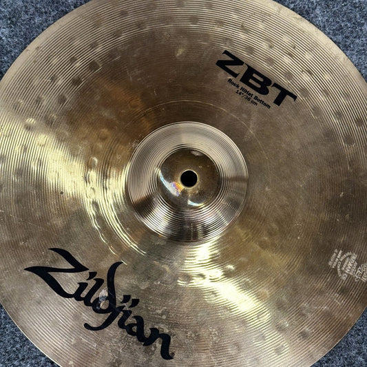 Used Zildjian ZBT Rock Hi Hat Cymbals 14" - Good - Drum Center Of Portsmouth