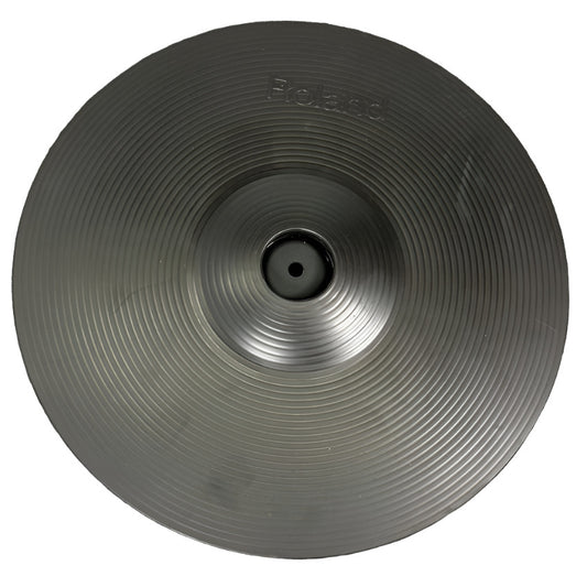 Used Roland 3-Zone Ride Cymbal Pad Black - Excellent - Drum Center Of Portsmouth