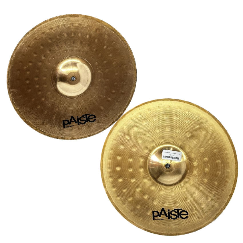 Used Paiste PST5 Medium Hi Hat Cymbals 14" - Good - Drum Center Of Portsmouth