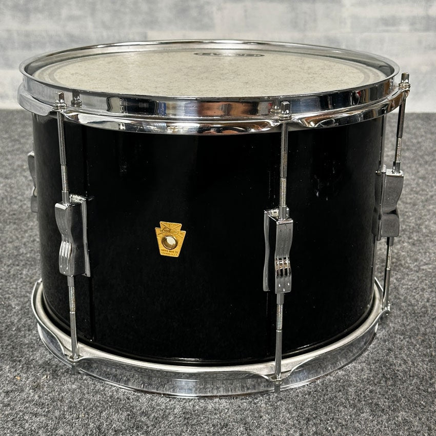 Used Vintage Ludwig Club Date 4pc Drum Set Gloss Black - Good - Drum Center Of Portsmouth
