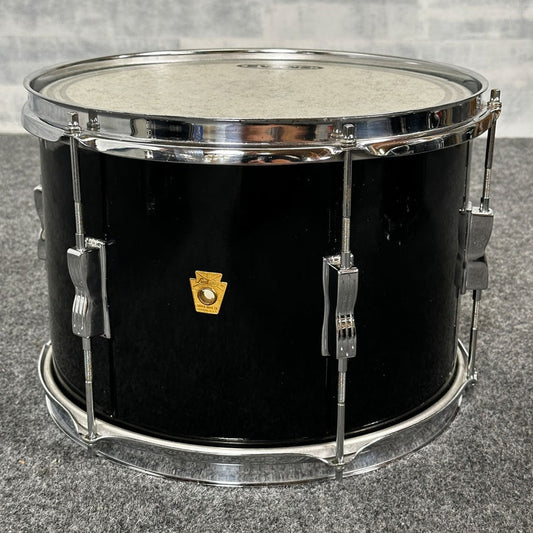 Used Vintage Ludwig Club Date 4pc Drum Set Gloss Black - Good - Drum Center Of Portsmouth