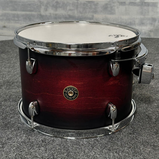 Used Gretsch Catalina Maple Rack Tom 13x9 Satin Deep Cherry Burst - Drum Center Of Portsmouth