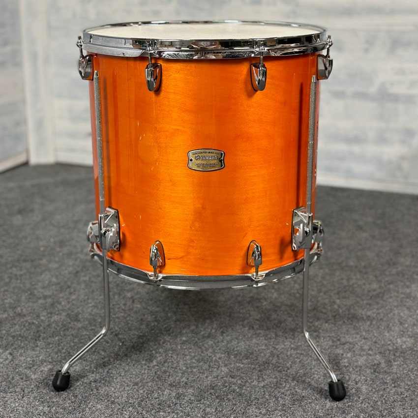 Used Yamaha Stage Custom Floor Tom 16x15 Honey Amber - Good - Drum Center Of Portsmouth