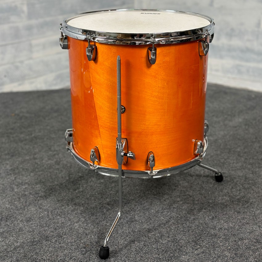 Used Yamaha Stage Custom Floor Tom 16x15 Honey Amber - Good - Drum Center Of Portsmouth