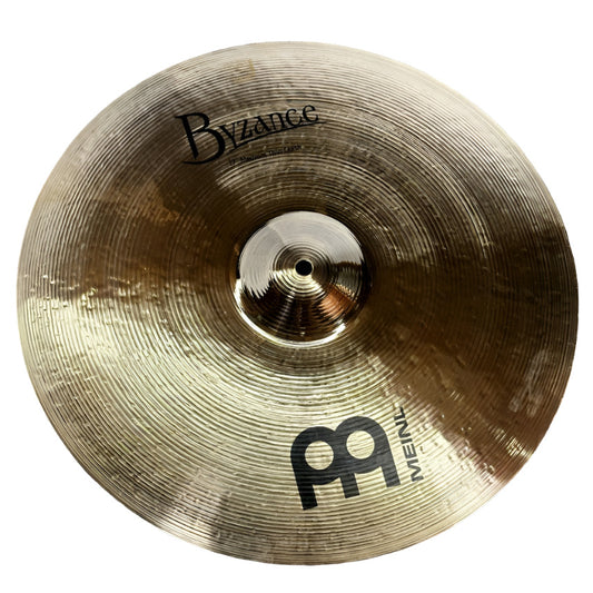Used Meinl Byzance Brilliant Medium Thin Crash Cymbal 17" - Excellent - Drum Center Of Portsmouth