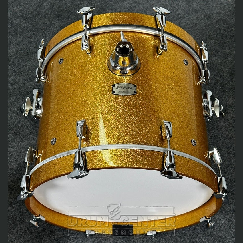 Yamaha Absolute Hybrid Maple 3pc Jazz Drum Set Gold Champagne Sparkle - Drum Center Of Portsmouth
