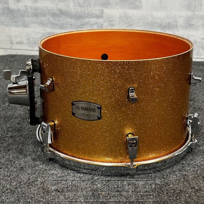 Yamaha Absolute Hybrid Maple 3pc Jazz Drum Set Gold Champagne Sparkle - Drum Center Of Portsmouth
