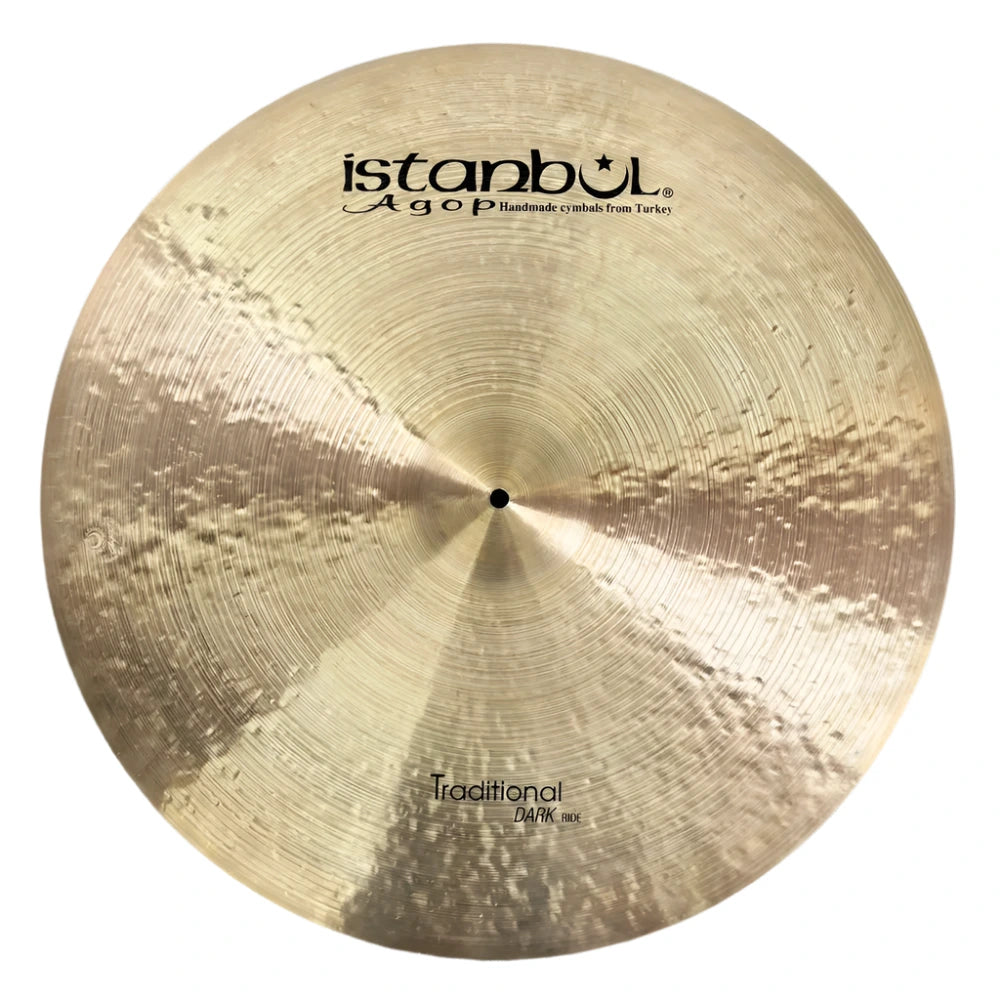 Used Istanbul Agop Traditional Dark Ride Cymbal 26" 3192 grams - Excellent - Drum Center Of Portsmouth