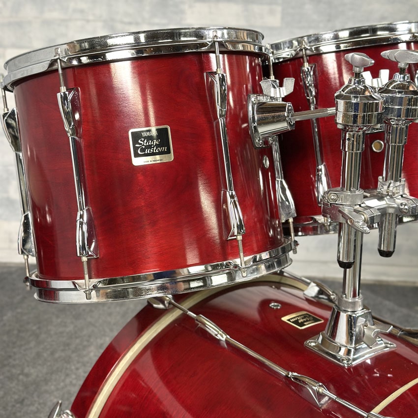 Used Yamaha Vintage Stage Custom Birch 5pc Drum Set - Good - Drum Center Of Portsmouth