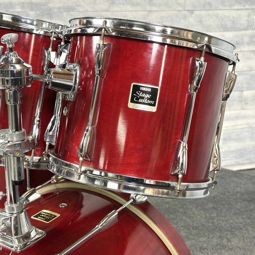 Used Yamaha Vintage Stage Custom Birch 5pc Drum Set - Good - Drum Center Of Portsmouth