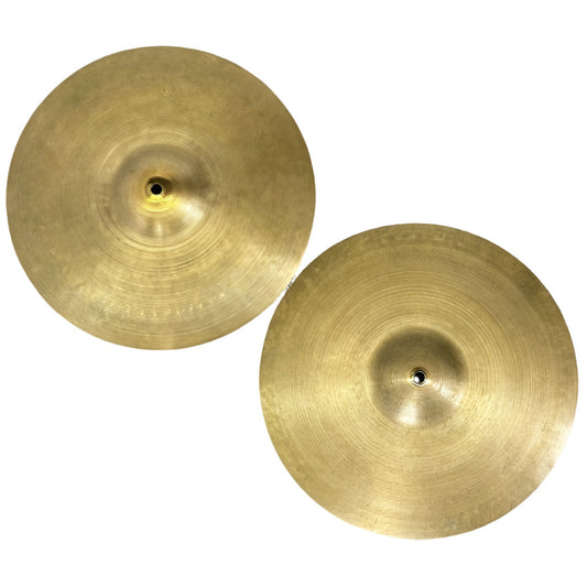 Used Vintage Zildjian A Hi Hat Cymbals 13" - Good - Drum Center Of Portsmouth