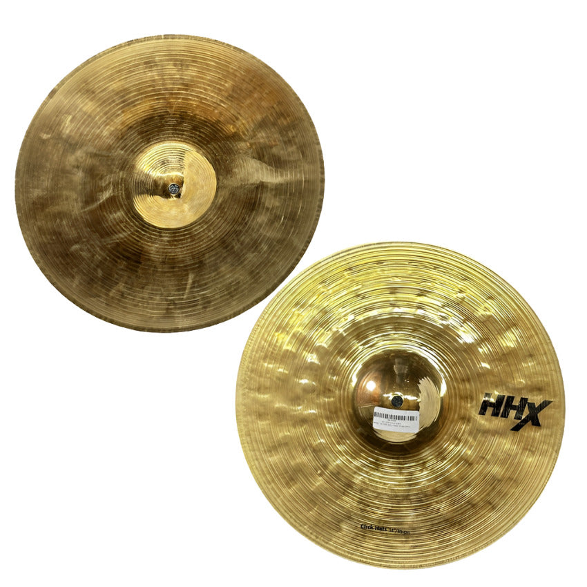 Used Sabian HHX Click Hats 14" - Good - Drum Center Of Portsmouth