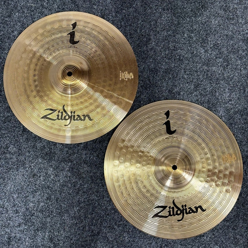 Used Zildjian i Family Hi Hat Cymbals 14" - Good - Drum Center Of Portsmouth