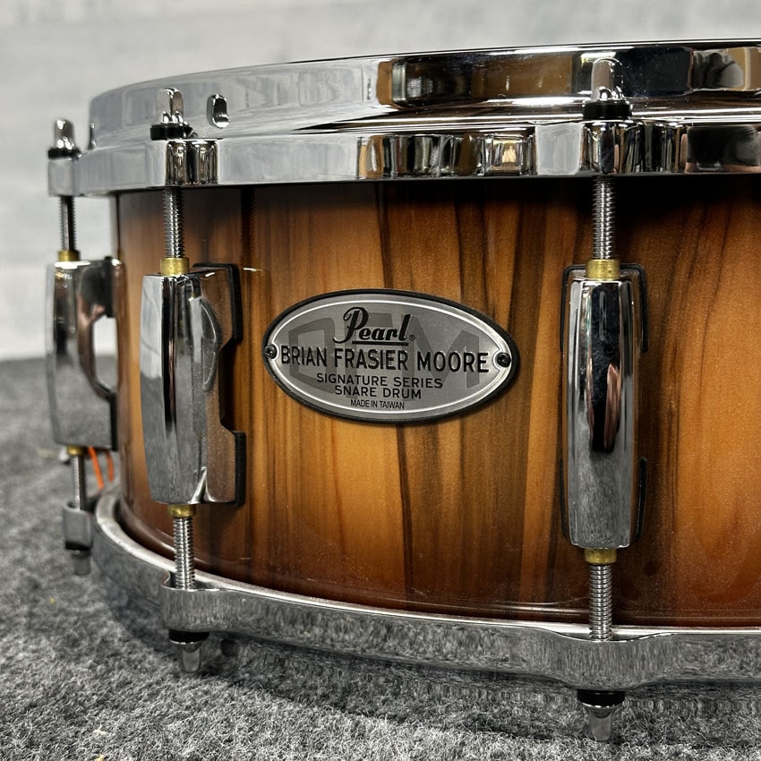 Used Pearl Brian Frasier Moore Signature Snare Drum - Drum Center Of Portsmouth