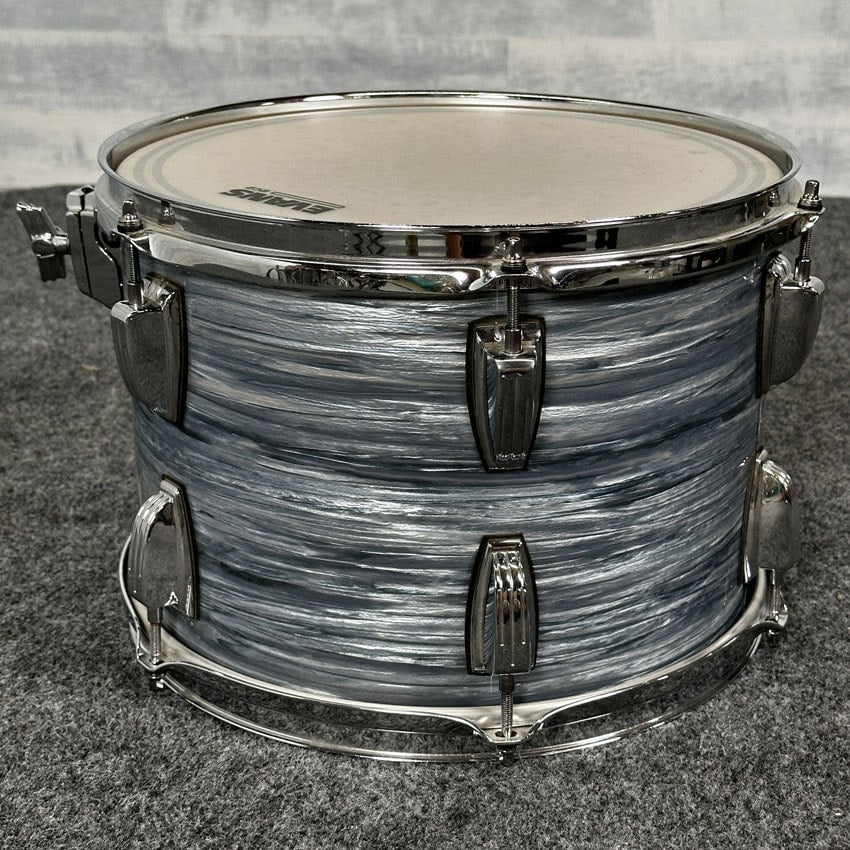 Used Ludwig Classic Maple Tom 13x9 Vintage Blue Oyster - Good - Drum Center Of Portsmouth