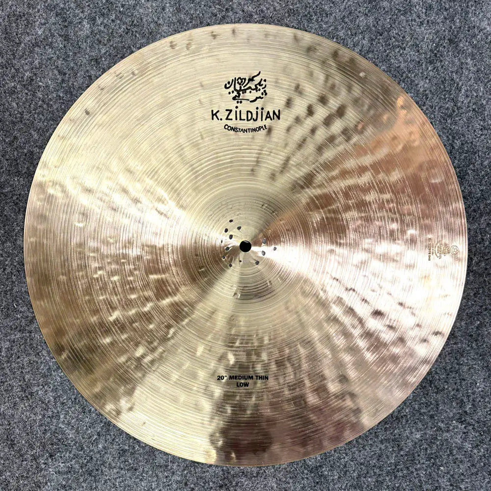 Used Zildjian K Constantinople Medium Thin Low Ride Cymbal 20" - Very Good - Drum Center Of Portsmouth