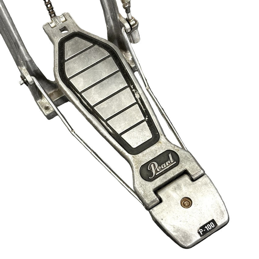 Used Pearl P-100 Single Chain Single Bass Drum Pedal - Good - Drum Center Of Portsmouth