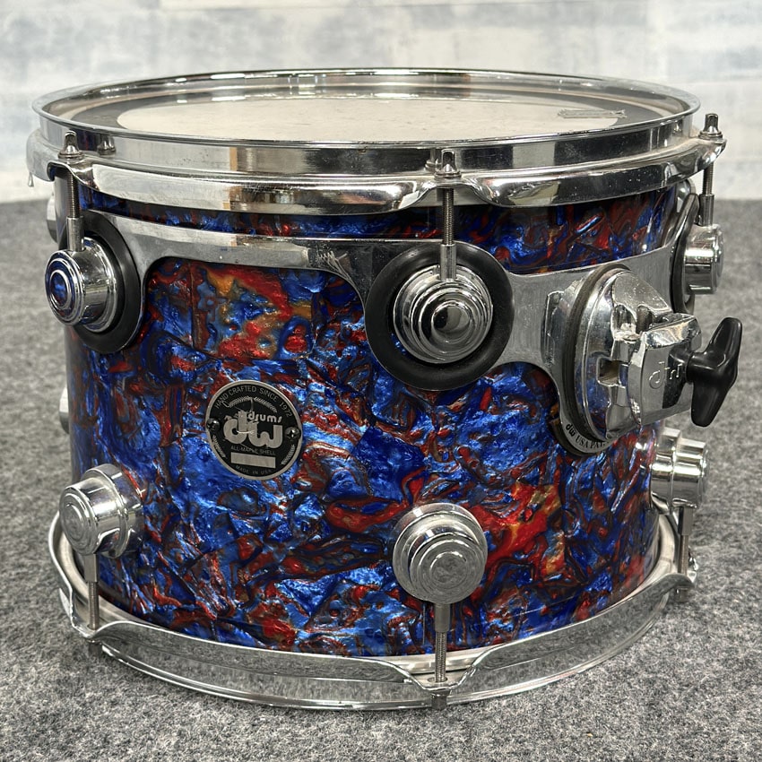 Used DW 4pc Maple Drum Set Electric Blue - Fair - Drum Center Of Portsmouth