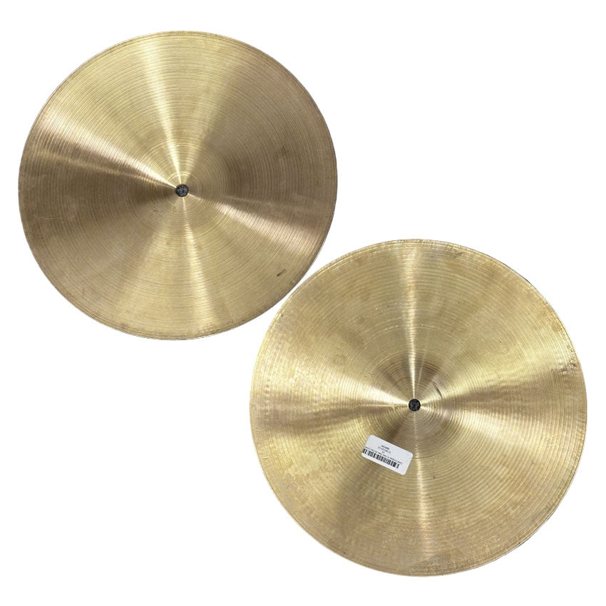 Used Zildjian A New Beat Hi Hat Cymbals 14" - Good - Drum Center Of Portsmouth