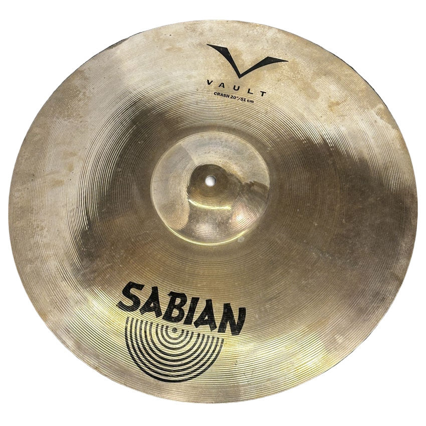 Used Sabian Vault Crash Cymbal 20" - Good - Drum Center Of Portsmouth