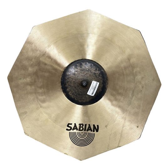Used Sabian HHX Prototype Rocktagon Crash Cymbal 18" - Very Good - Drum Center Of Portsmouth