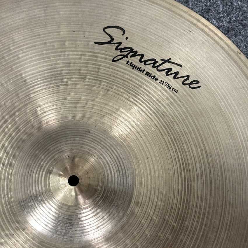 Used Sabian Signature Chester Thompson Liquid Ride Cymbal 22" - Very Good - Drum Center Of Portsmouth