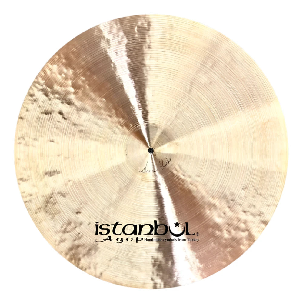 Used Istanbul Agop Traditional Dark Ride Cymbal 24" 2638 grams - Excellent - Drum Center Of Portsmouth