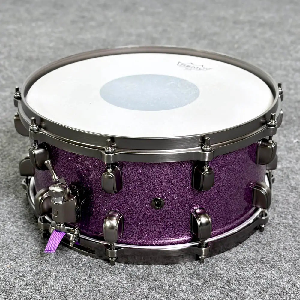 Used Tama Starclassic Bubinga Snare Drum 14x6.5 Deeper Purple - Excellent - Drum Center Of Portsmouth