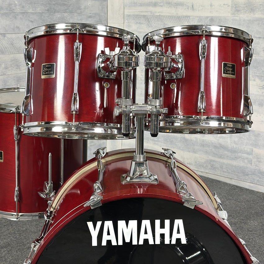 Used Yamaha Vintage Stage Custom Birch 4pc Drum Set - Good - Drum Center Of Portsmouth