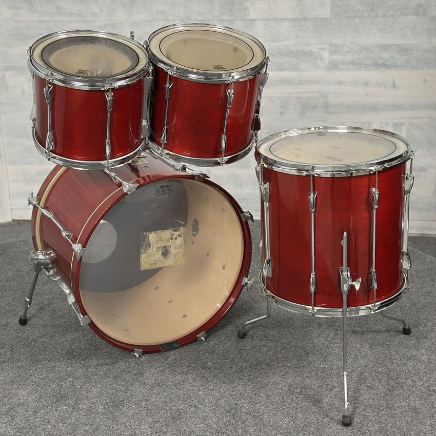 Used Yamaha Vintage Stage Custom Birch 4pc Drum Set - Good - Drum Center Of Portsmouth