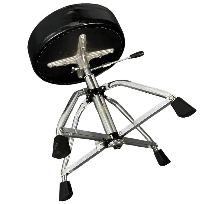 Used Space Percusion Hydraulic 4-leg Drum Throne - Very Good - Drum Center Of Portsmouth