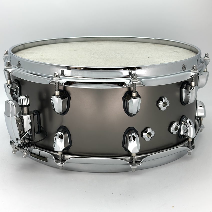 Used Mapex Wraith Brass Snare Drum 14x6 Satin Black - Good - Drum Center Of Portsmouth