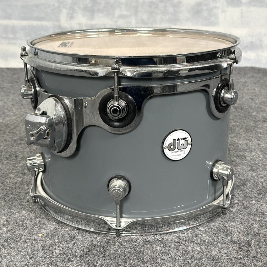 Used DW Design 6pc Drum Set Steel Gray - Good - Drum Center Of Portsmouth