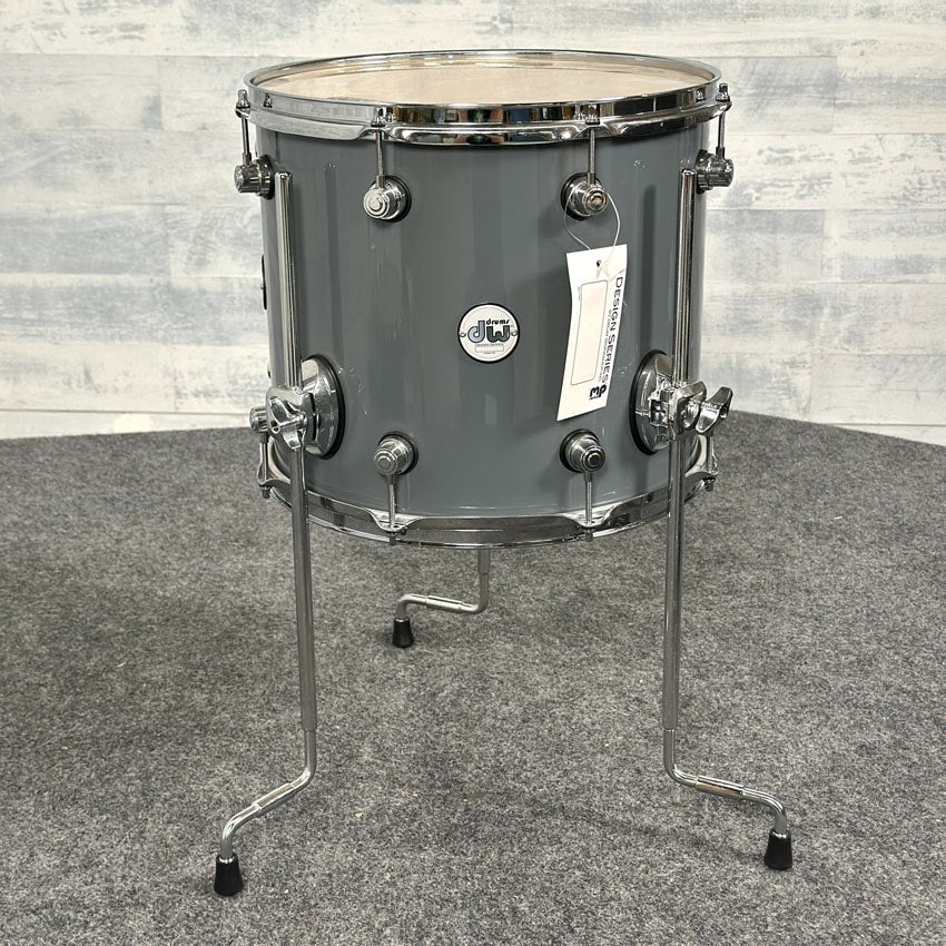 Used DW Design 6pc Drum Set Steel Gray - Good - Drum Center Of Portsmouth