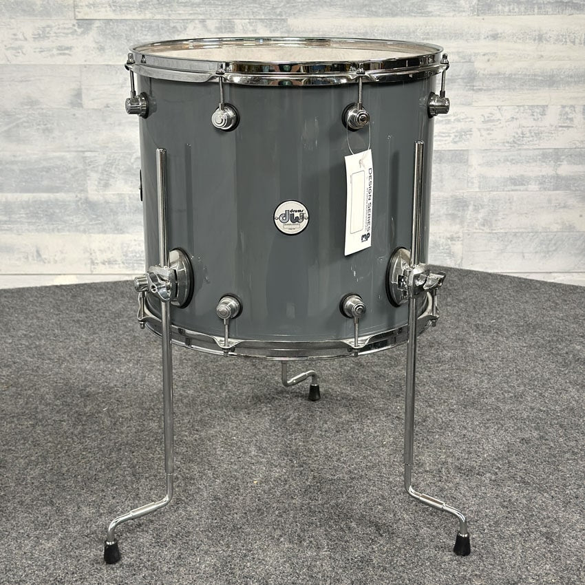 Used DW Design 6pc Drum Set Steel Gray - Good - Drum Center Of Portsmouth