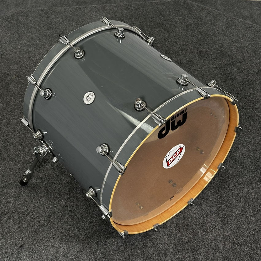 Used DW Design 6pc Drum Set Steel Gray - Good - Drum Center Of Portsmouth