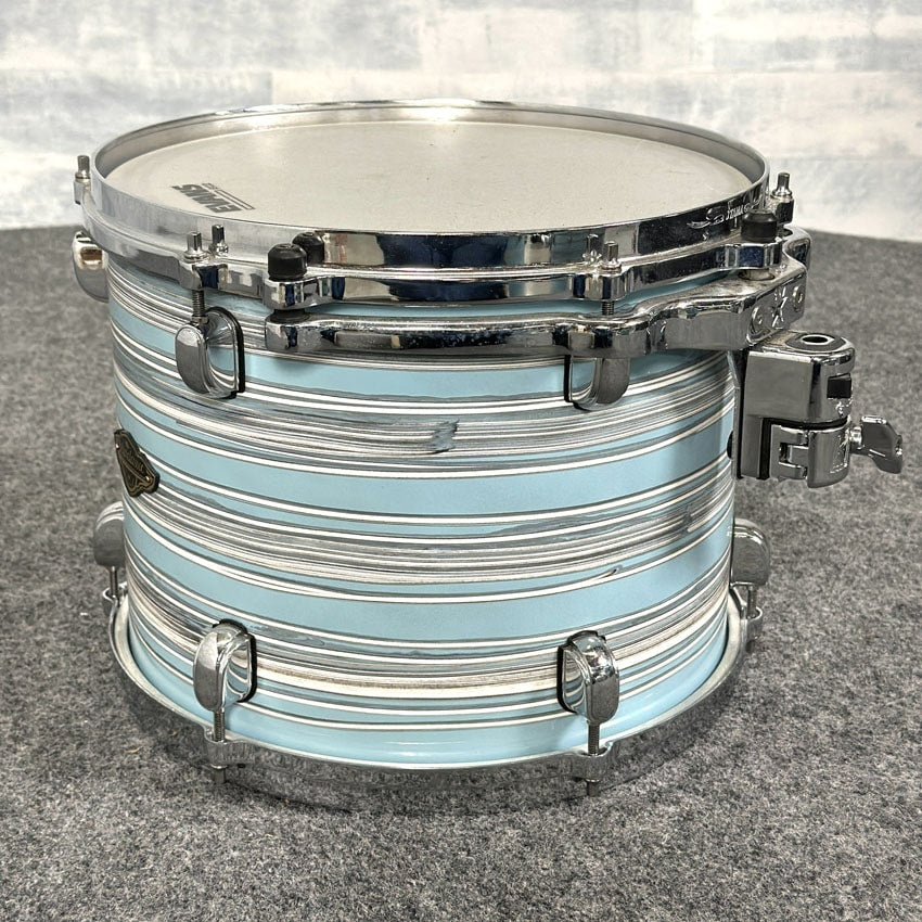 Used Tama Starclassic Walnut Birch 3pc Drum Set Arctic Blue Oyster - Good - Drum Center Of Portsmouth