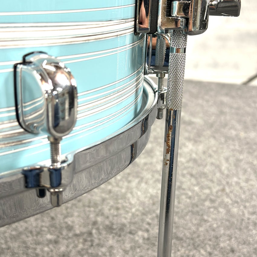 Used Tama Starclassic Walnut Birch 3pc Drum Set Arctic Blue Oyster - Good - Drum Center Of Portsmouth