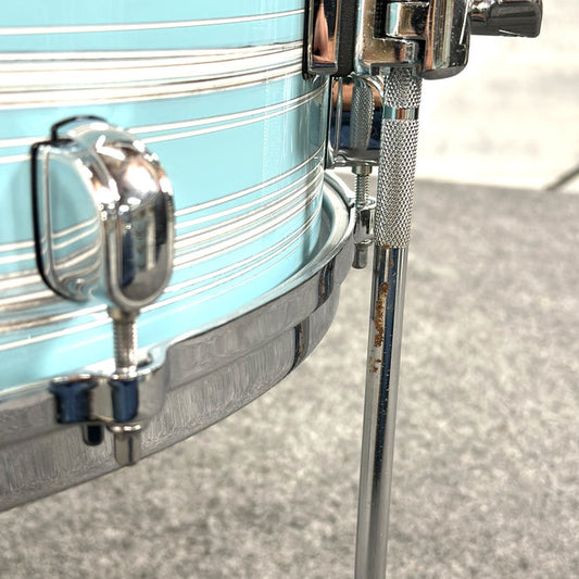 Used Tama Starclassic Walnut Birch 3pc Drum Set Arctic Blue Oyster - Good - Drum Center Of Portsmouth