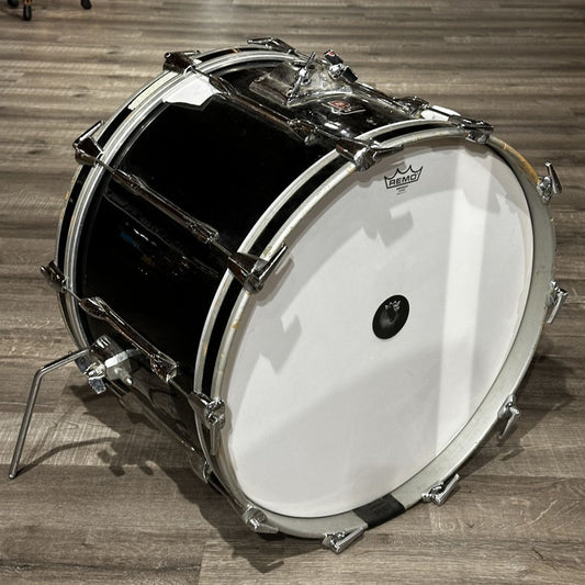 Used Vintage Premier 4pc Drum Set Black - Fair - Drum Center Of Portsmouth
