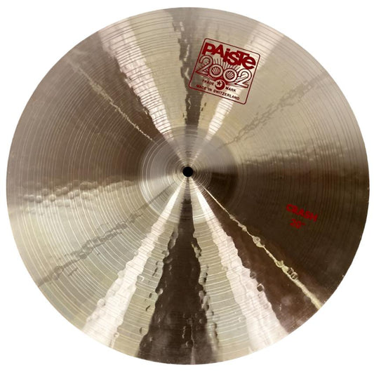 Used Paiste 2002 Crash Cymbal 20" - Very Good - Drum Center Of Portsmouth