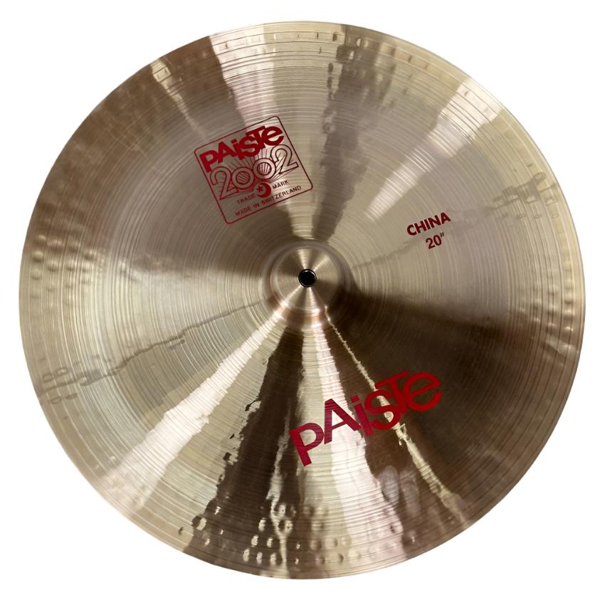 Used Paiste 2002 China Type Cymbal 20" - Very Good - Drum Center Of Portsmouth