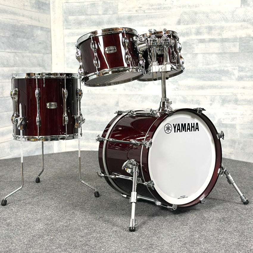 Used Yamaha Recording Custom 4pc Jazz Drum Set Classic Walnut - Very Good - Drum Center Of Portsmouth