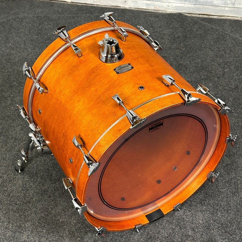 Used Yamaha Absolute Hybrid 3pc Drum Set 20/10/14 Vintage Natural - Very Good - Drum Center Of Portsmouth