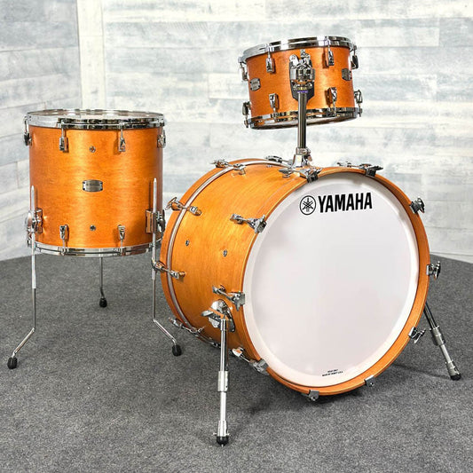 Yamaha Absolute Hybrid Maple 3pc Drum Set Vintage Natural - Drum Center Of Portsmouth