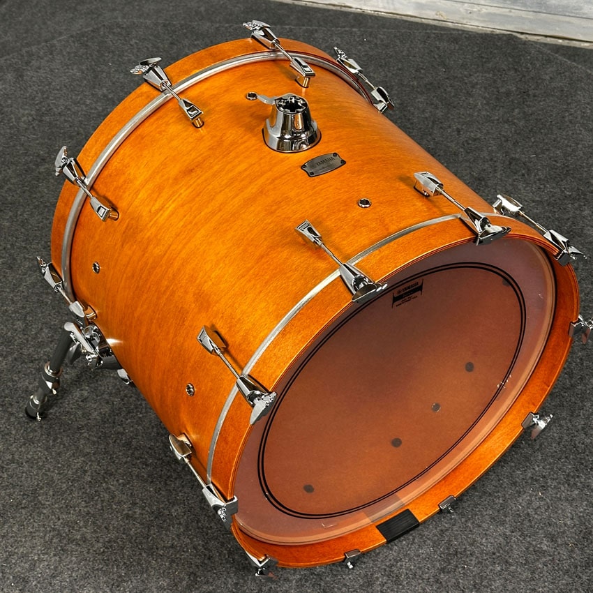 Used Yamaha Absolute Hybrid 3pc Drum Set 22/12/16 Vintage Natural - Very Good - Drum Center Of Portsmouth